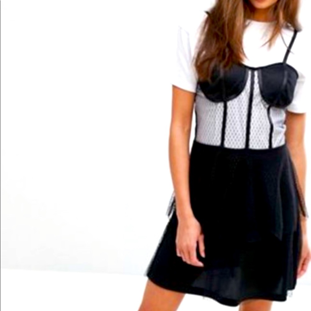 ASOS sheer dress